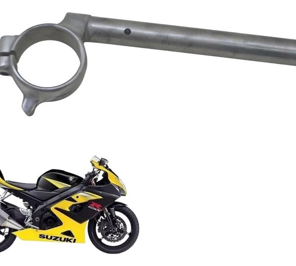 Semi Guidão Esquerdo Suzuki Gsx-r Srad 1000 06-07 Original Cinza