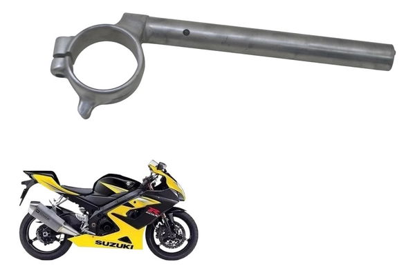 Semi Guidão Esquerdo Suzuki Gsx-r Srad 1000 06-07 Original Cinza
