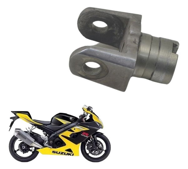 Suporte Pedaleira Dianteira Dir Suzuki Gsx-r Srad 1000 06-07 Cinza