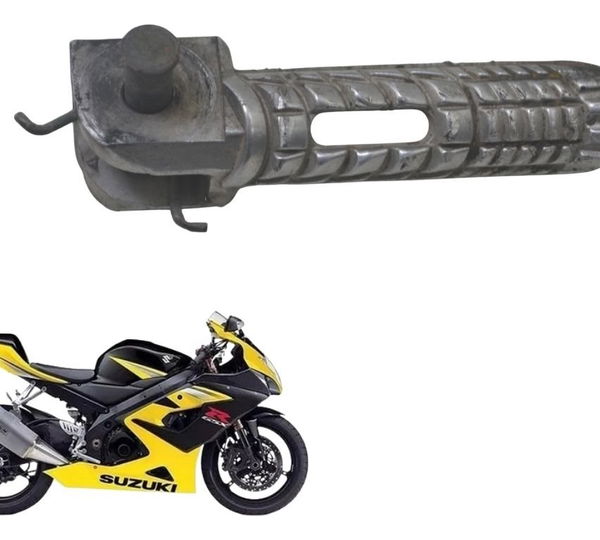 Pedaleira Dianteira Dir C/detal Suzuki Gsx-r Srad 1000 06-07