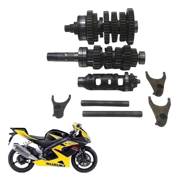 Caixa Marcha Câmbio Suzuki Gsx-r Srad 1000 06-07 Original
