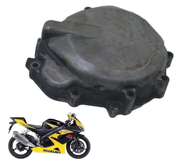 Tampa Motor Estator C/ Avaria Suzuki Gsx-r Srad 1000 06-07 Cinza-escuro