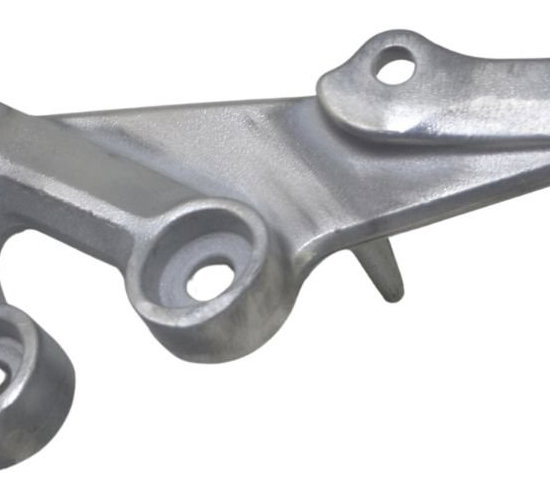 Suporte Pedaleira Dianteira Dir Suzuki Gsx-r Srad 1000 06-07 Cinza