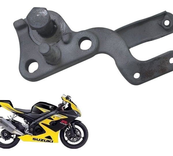 Suporte Pedal Descanso Lateral Suzuki Gsx-r Srad 1000 06-07 Cinza-escuro