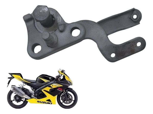 Suporte Pedal Descanso Lateral Suzuki Gsx-r Srad 1000 06-07 Cinza-escuro