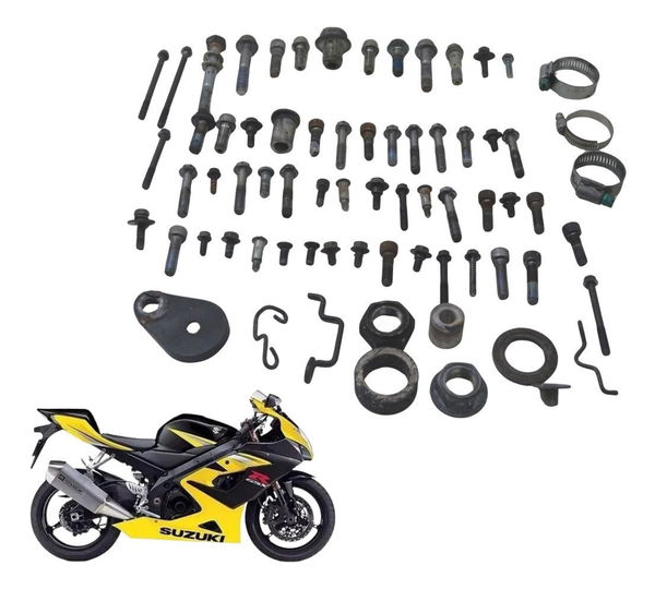 Kit Parafuso Diversos Suzuki Gsx-r Srad 1000 06-07 Original