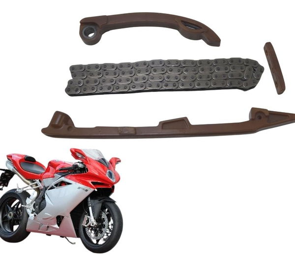 Kit Guia Tensor Corrente Comando Mv Agusta F4 2012 Original