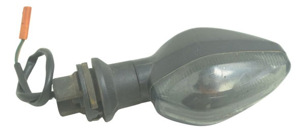 Pisca Dianteiro Esq C/ Detalhes Paralelo Honda Cg 160 16-22 Esquerdo Cinza