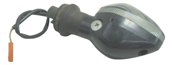 Pisca Dianteiro Esq C/ Detalhes Paralelo Honda Cg 160 16-22 Esquerdo Cinza