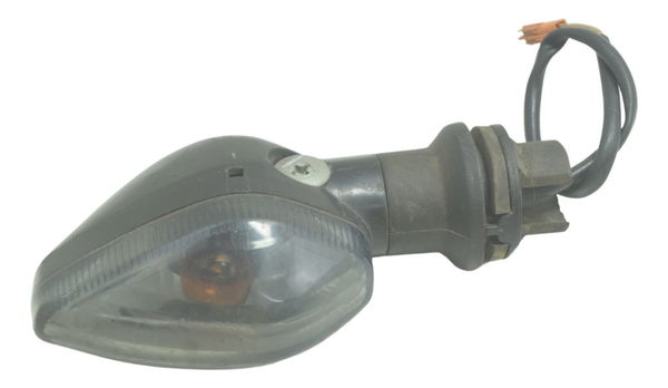 Pisca Dianteiro Esq C/ Detalhes Paralelo Honda Cg 160 16-22 Esquerdo Cinza