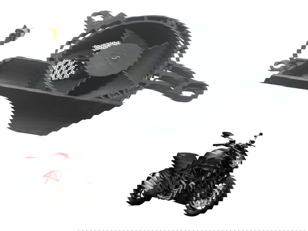 Ventoinha Radiador Direita Ducati Diavel Carbon 11-14 Orig