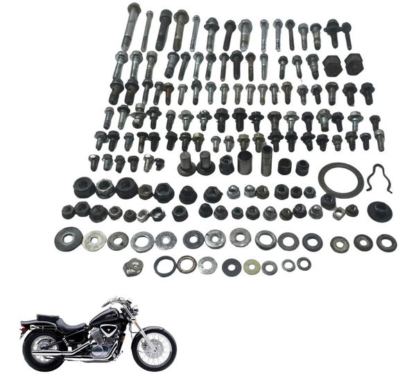Kit Parafusos Diversos Honda Vt Shadow 600 C 95-05 Original