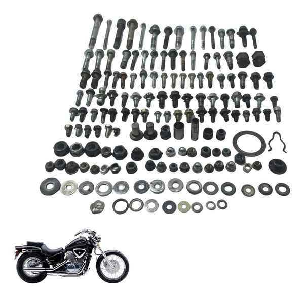 Kit Parafusos Diversos Honda Vt Shadow 600 C 95-05 Original