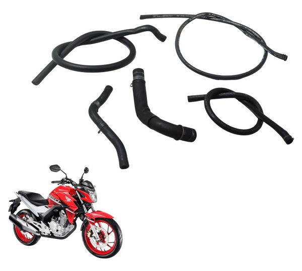 Kit Mangueiras Honda Cb 250f Twister 16-22 Original