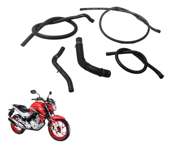 Kit Mangueiras Honda Cb 250f Twister 16-22 Original