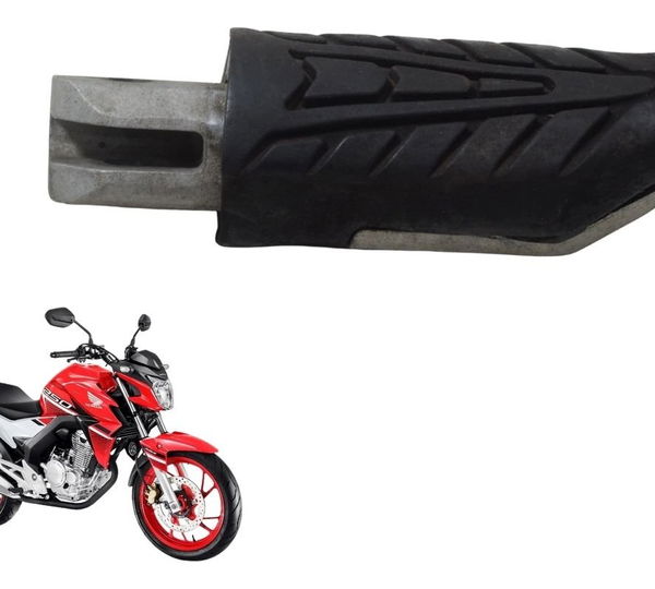 Pedaleira Traseira Dir Honda Cb 250f Twister 16-22 Original
