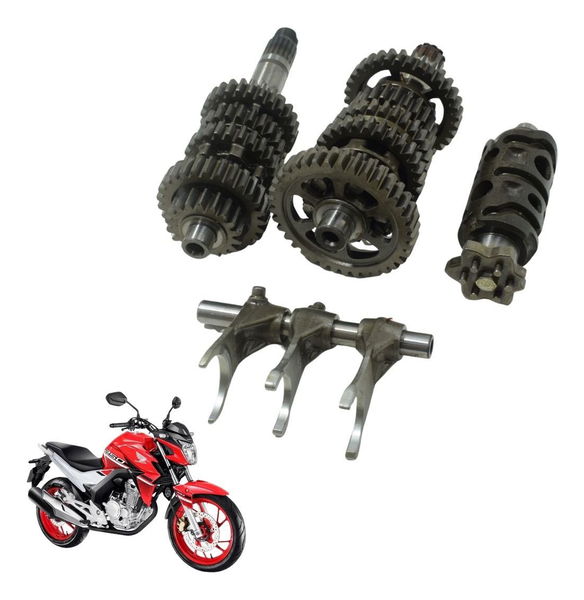 Caixa Marcha Câmbio Honda Cb 250f Twister 16-22 Original