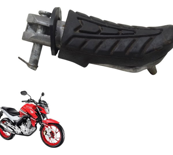 Pedaleira Dianteira Direita Honda Cb 250f Twister 16-22 Orig