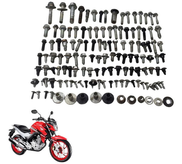 Kit Parafuso Diversos Honda Cb 250f Twister 16-22 Original