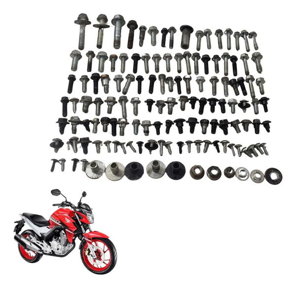 Kit Parafuso Diversos Honda Cb 250f Twister 16-22 Original