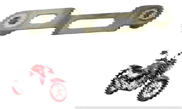 Suporte Paralama Honda Cb 250f Twister 16-22 Original Prateado