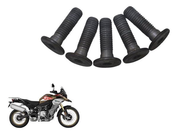 Jogo Parafuso Disco Freio Diant Bmw F 850 Gs Adv 19-24 Orig