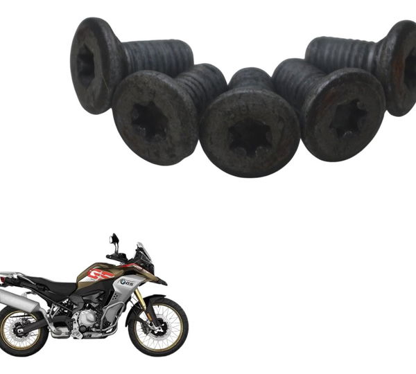 Jogo Parafuso Disco Freio Tras Bmw F 850 Gs Adv 19-24 Orig