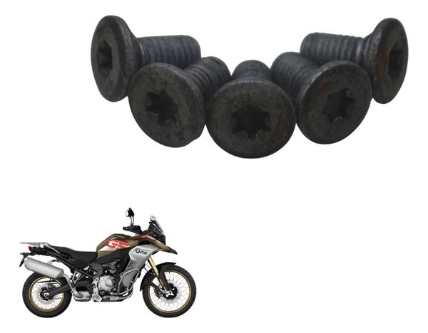 Jogo Parafuso Disco Freio Tras Bmw F 850 Gs Adv 19-24 Orig
