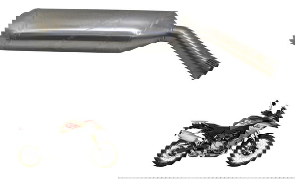 Ponteira Escape C/ Detalhes Bmw F 850 Gs Adv 19-24 Original