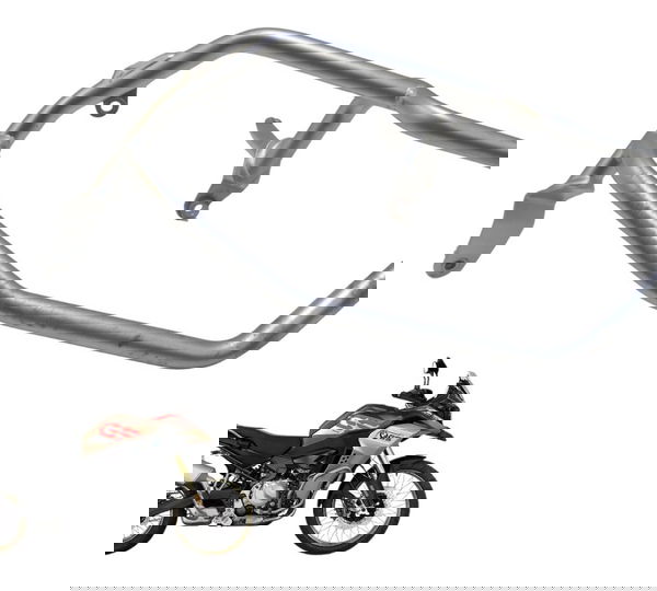 Protetor Motor Esq Inf C/ Detalh Bmw F 850 Gs Adv 19-24 Orig