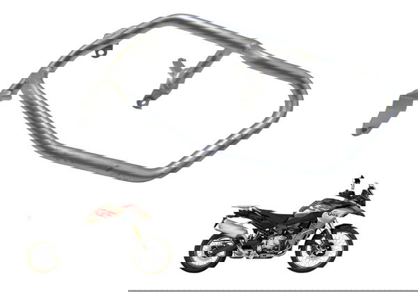 Protetor Motor Esq Inf C/ Detalh Bmw F 850 Gs Adv 19-24 Orig