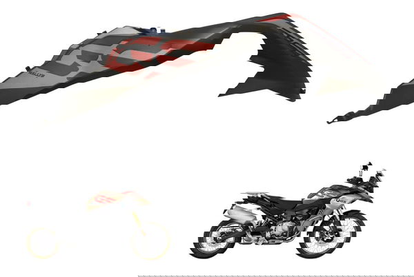 Carenagem Aba Tanque Direita Bmw F 850 Gs Adv 19-24 Original