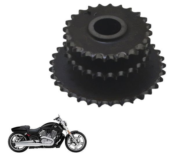 Engrenagem Inferior Comando Harley V-rod 1250 06-16 Original