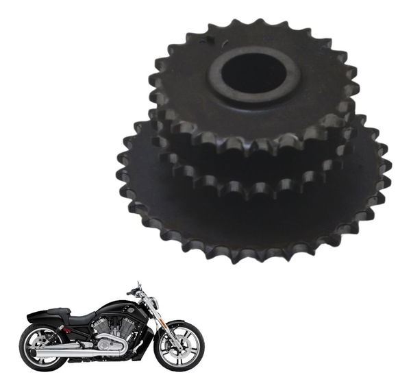 Engrenagem Inferior Comando Harley V-rod 1250 06-16 Original