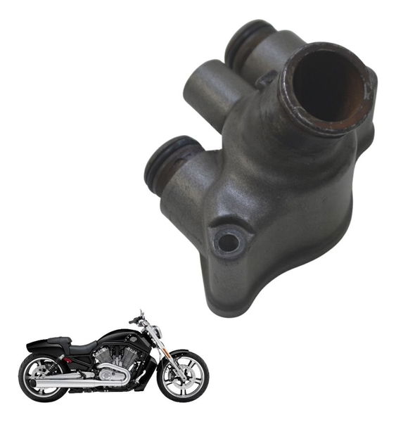 Carcaça Válvula Termostática Harley V-rod 1250 06-16 Origina