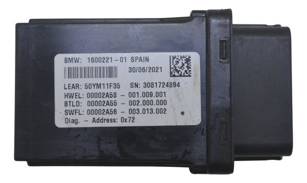 Módulo Luz Controle Bmw F 850 Gs Adv 19-24 Original