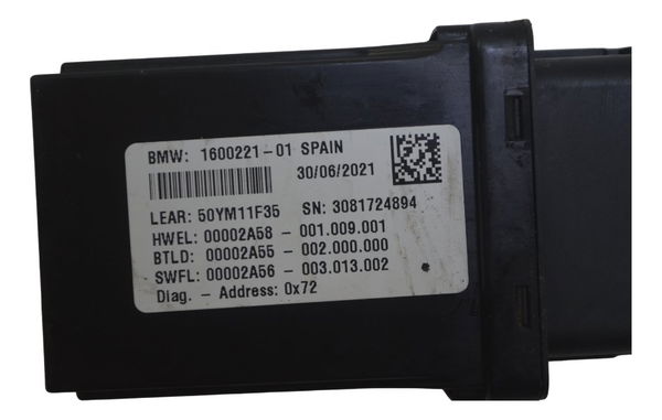 Módulo Luz Controle Bmw F 850 Gs Adv 19-24 Original