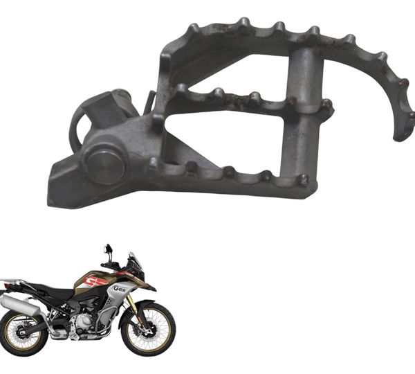Pedaleira Dianteir Esq C/ Avaria Bmw F 850 Gs Adv 19-24 Orig