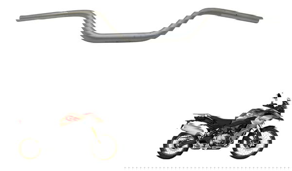 Guidão Empenado Bmw F 850 Gs Adv 19-24 Original