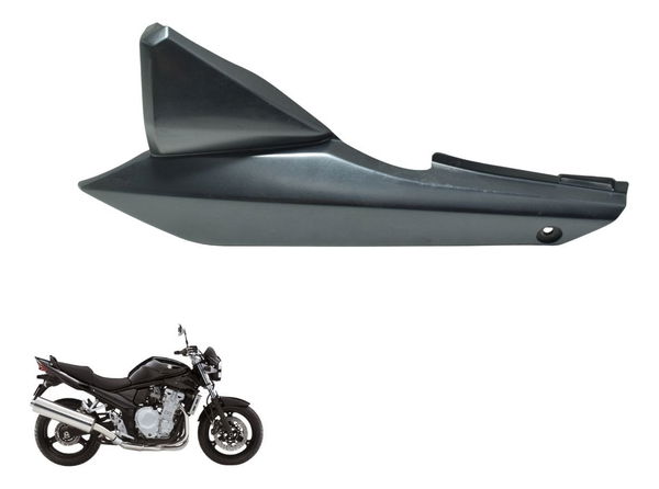 Carenagem Lateral Esquerda Suzuki Bandit 1250 09-11 Original Preto