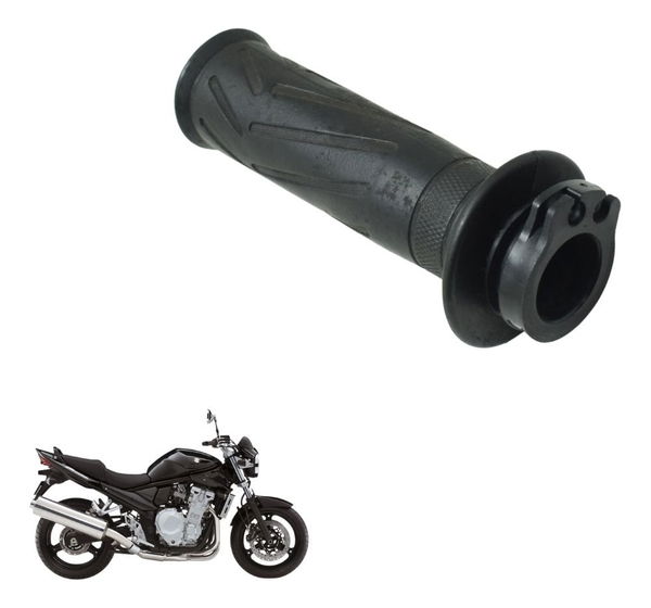 Manopla Direita Acelerador Suzuki Bandit 1250 09-11 Original Preto