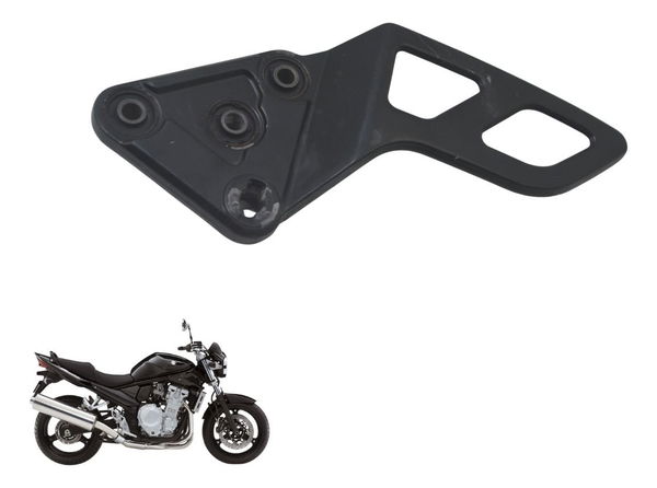 Suporte Pedaleira Esq Suzuki Bandit 1250 09-11 Original Preto
