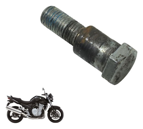 Parafuso Pedal Descanso Lateral Suzuki Bandit 1250 09-11 Ori Preto
