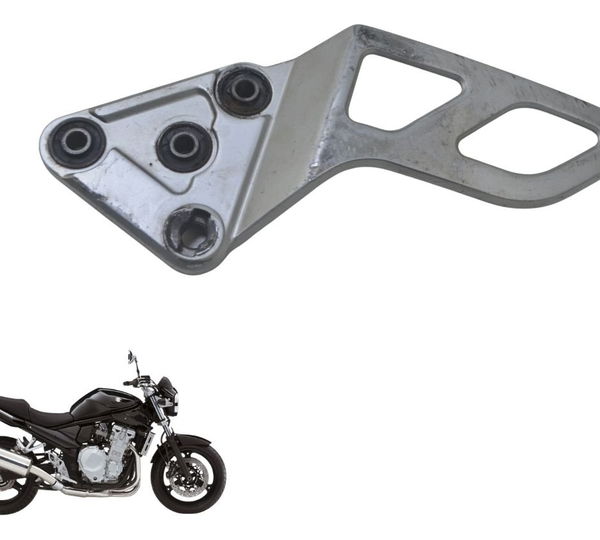 Suporte Dian Pedaleira Esq Suzuki Bandit 1250 09-11 Original Cinza