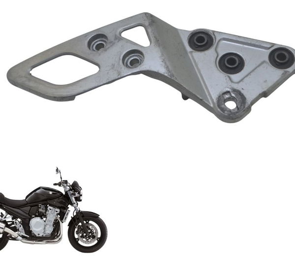 Suporte Pedaleira Direito Suzuki Bandit 1250 09-11 Original Cinza