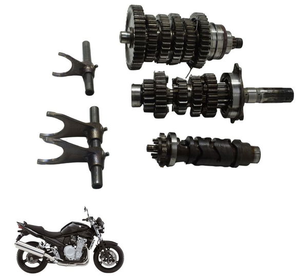 Caixa Marcha Câmbio Suzuki Bandit 1250 09-11 Original