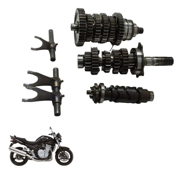 Caixa Marcha Câmbio Suzuki Bandit 1250 09-11 Original