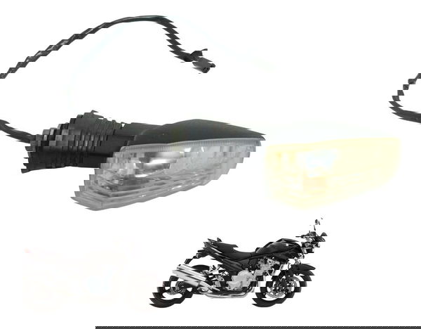 Pisca Paralelo C/ Detalhes Suzuki Bandit 1250 09-11