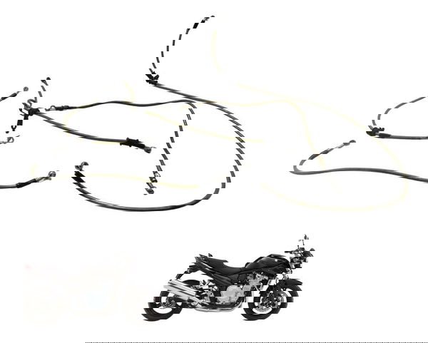 Jogo Flexível Aeroquip Suzuki Bandit 1250 09-11