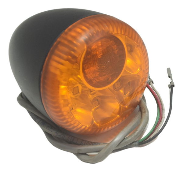 Pisca Tras S/plug Led 3 Funções Harley Fat Bob M8 Fxfb 18-23 Preto